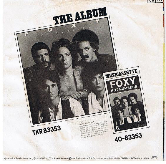 Foxy : Headhunter / Lady Of The Streets (7", Single)