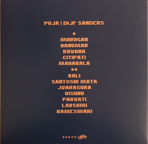 Dijf Sanders : Puja (LP, Ltd, Spl)