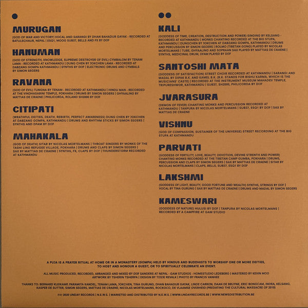 Dijf Sanders : Puja (LP, Ltd, Spl)