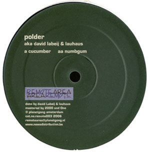 Polder Aka David Labeij & Lauhaus : Cucumber (12", Gen)