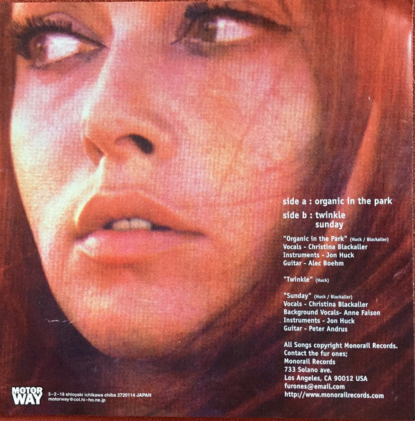 The Fur Ones : Organic In The Park (7", Single)