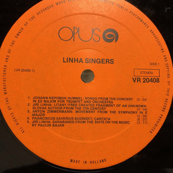 Linha Singers : Linha Singers (LP, Album)