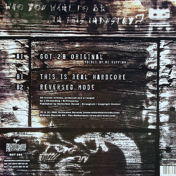DJ Neophyte Vs The Viper : Got 2 B Original (12")