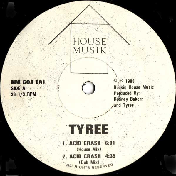 Tyree Cooper / Trilogy : Acid Crash / Red Hot (12", Unofficial)