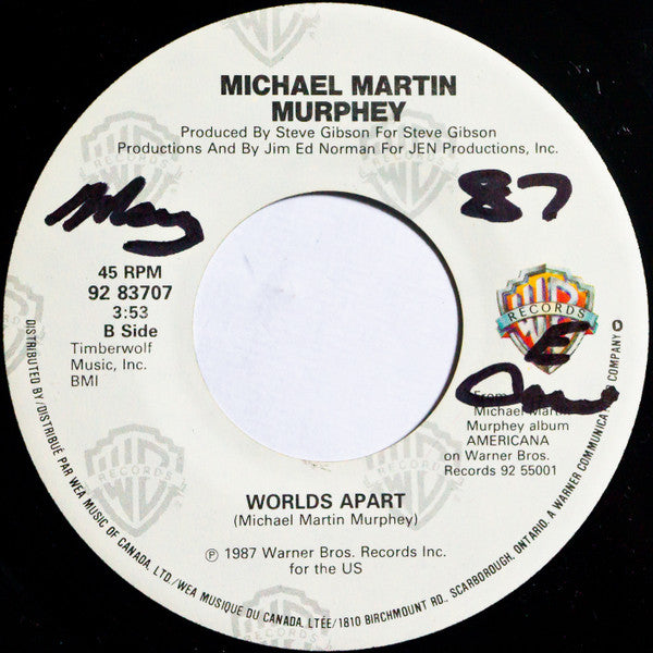 Michael Martin Murphey : A Long Line Of Love (7", Single)