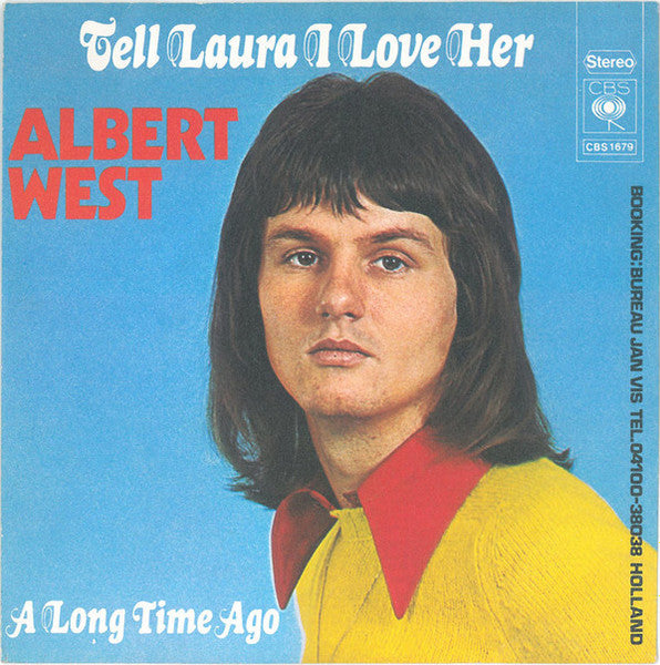 Albert West : Tell Laura I Love Her (7", Single)