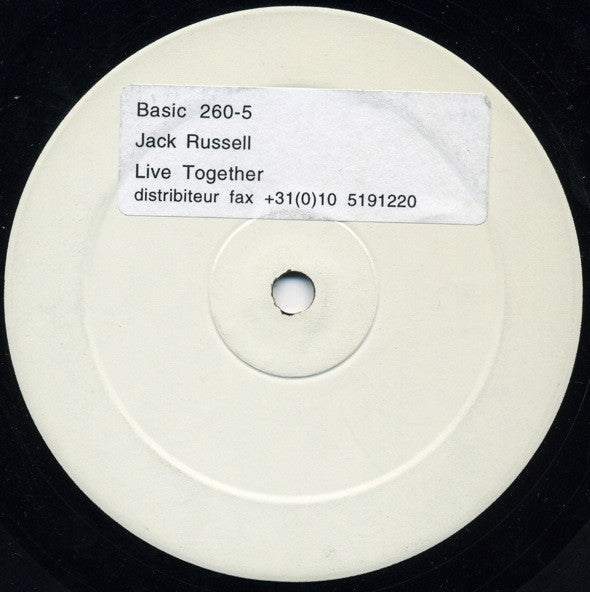 Jack Russell : Live Together (12", W/Lbl, Sti)