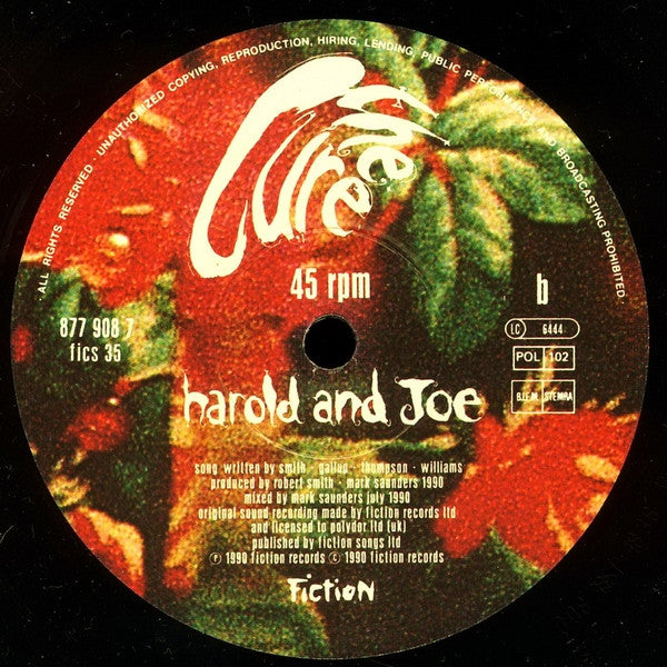 The Cure : Never Enough (7", Single)