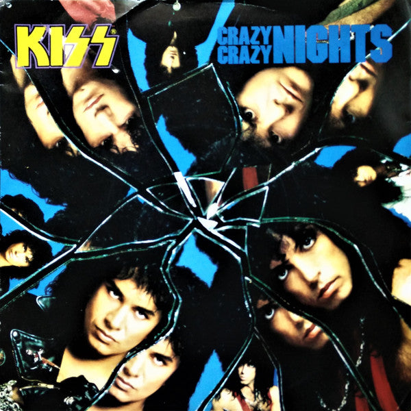 Kiss : Crazy Crazy Nights (7", Single, Sil)