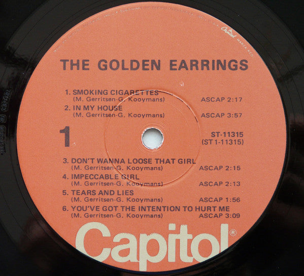 Golden Earring : The Golden Earrings (LP, Album, RE, Win)