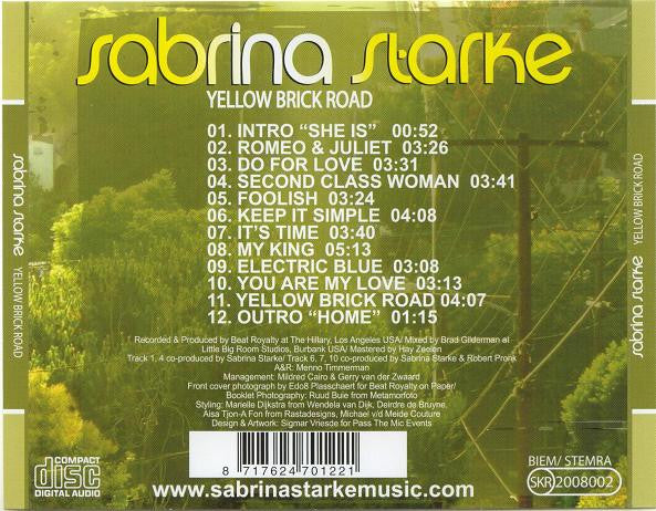 Sabrina Starke : Yellow Brick Road (CD, Album)