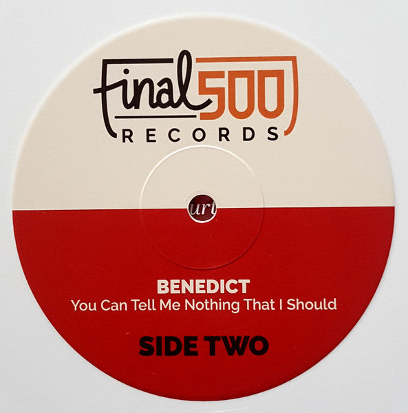 Benedict (10) : You Can Tell Me Nothing That I Should (LP, Album, Ltd, Num, Whi)