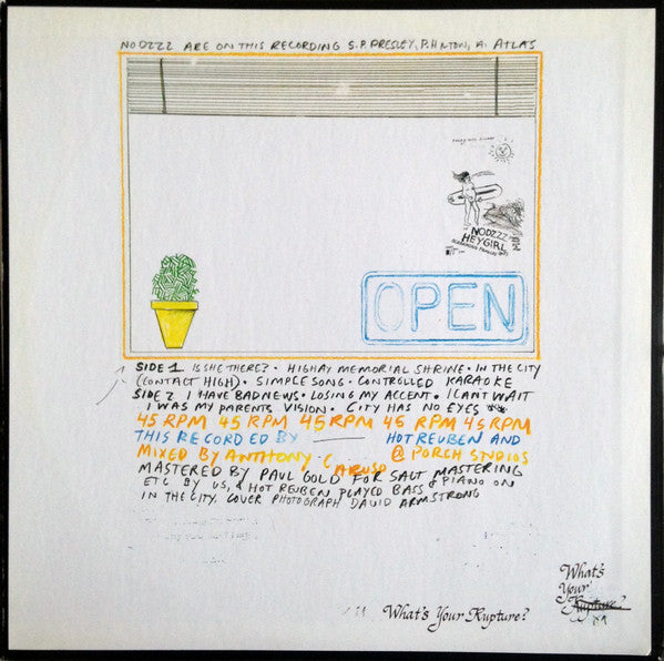 Nodzzz : Nodzzz (12", Album)