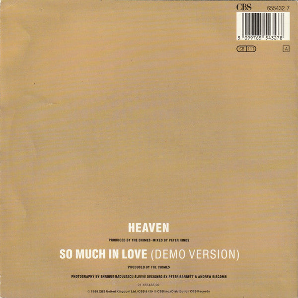 The Chimes : Heaven (7", Single)