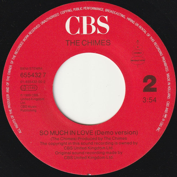 The Chimes : Heaven (7", Single)