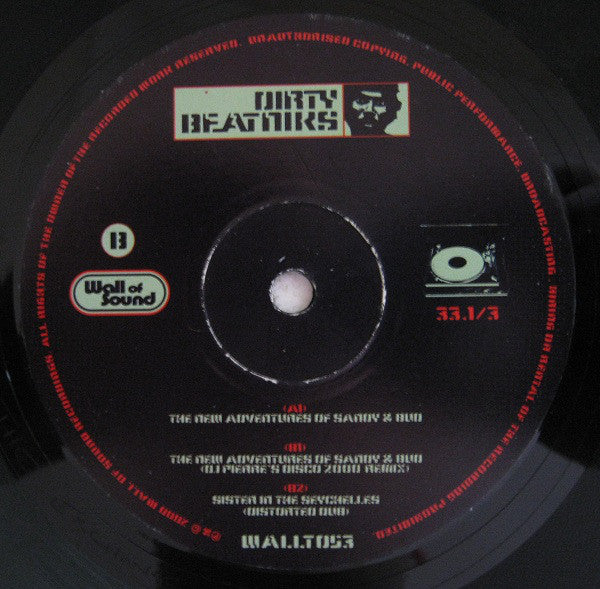 Dirty Beatniks : The New Adventures Of Sandy & Bud (12")