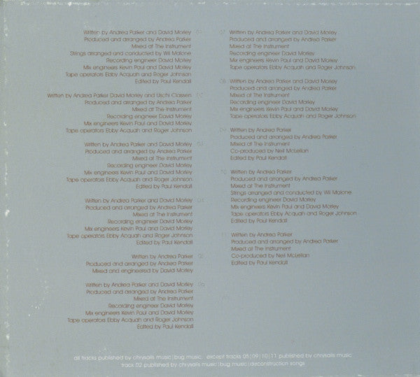 Andrea Parker : Kiss My Arp (CD, Album, Dig)