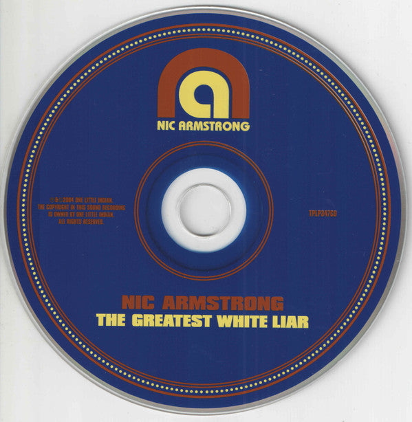 Nic Armstrong : The Greatest  White Liar (CD, Album)