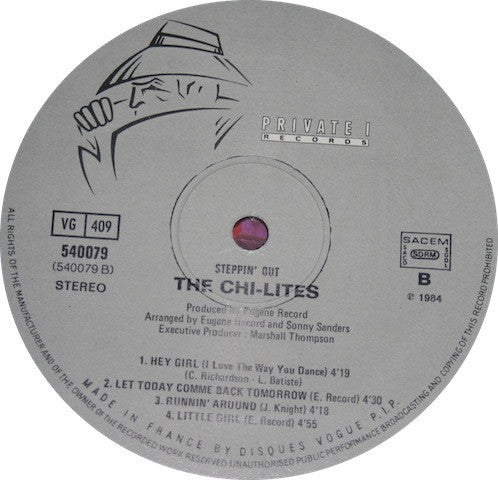 The Chi-Lites : Steppin' Out (LP, Album)