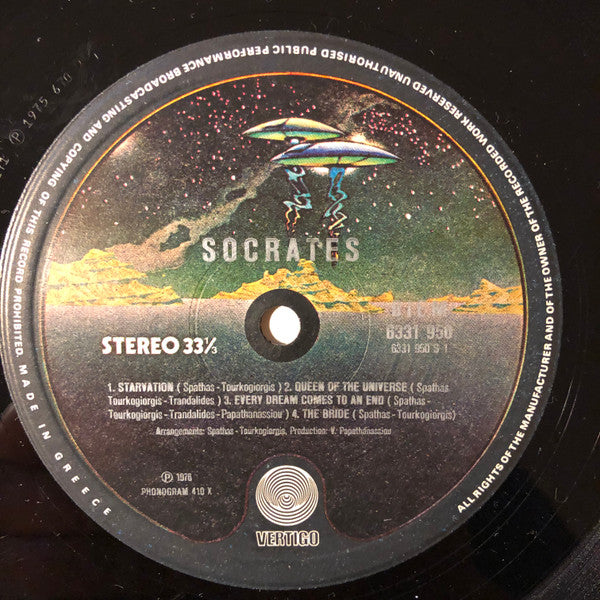 Socrates Drank The Conium : Phos (LP, Album, RP)