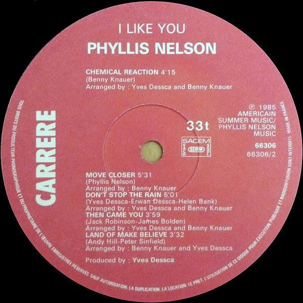 Phyllis Nelson : I Like You (LP, Album)