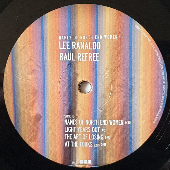 Lee Ranaldo & Refree : Names Of North End Women (LP, Album)