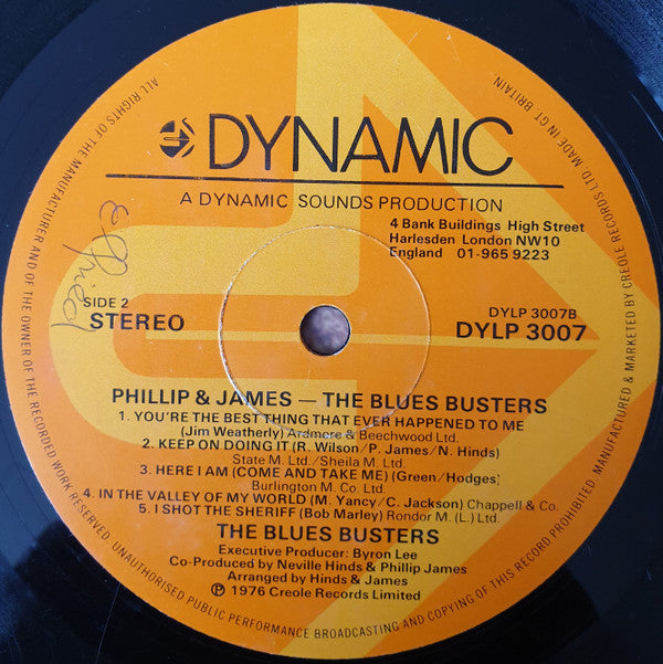 The Blues Busters : Phillip & Lloyd (LP)