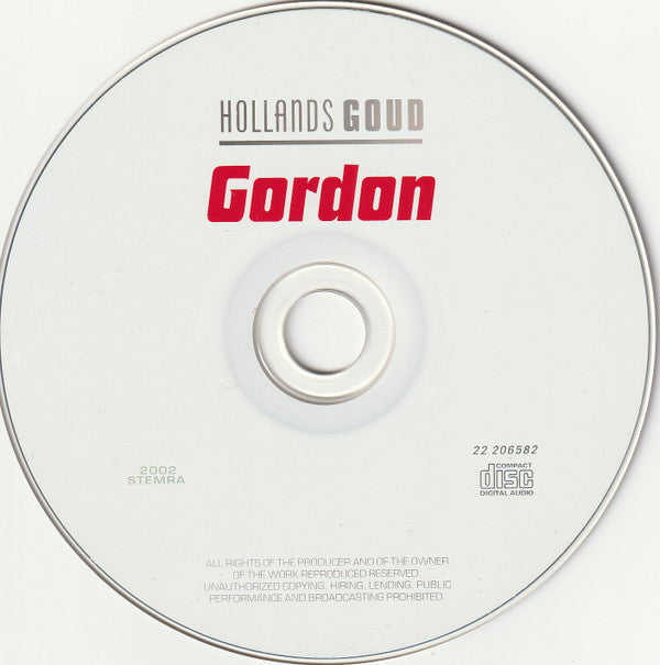 Gordon (3) : Hollands Goud (CD, Comp)