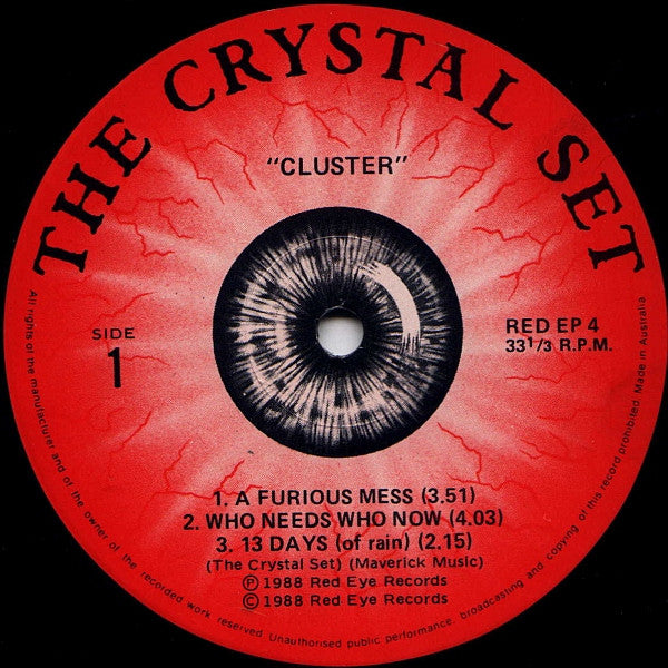 The Crystal Set : Cluster (12", EP)