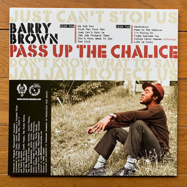 Barry Brown : Pass Up The Chalice (LP, Comp)