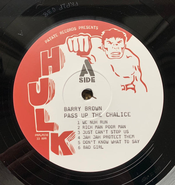 Barry Brown : Pass Up The Chalice (LP, Comp)