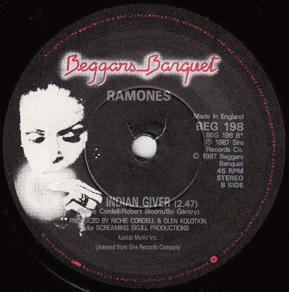 The Ramones* : Real Cool Time (7", Single)