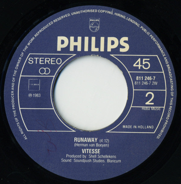 Vitesse (2) : Julia (7", Single)