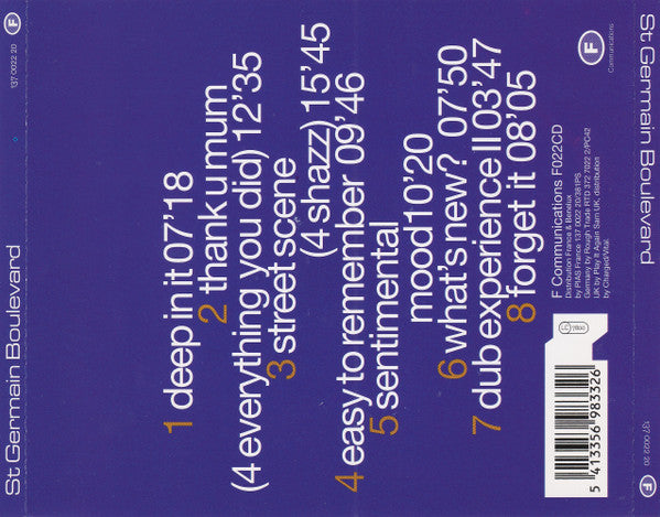 St Germain : Boulevard (The Complete Series) (CD, Album)