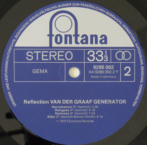 Van Der Graaf Generator : Reflection (LP, Comp)
