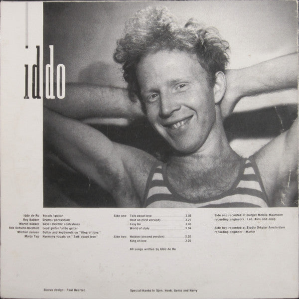 Iddo de Ru : Iddo (10", Album, Promo)