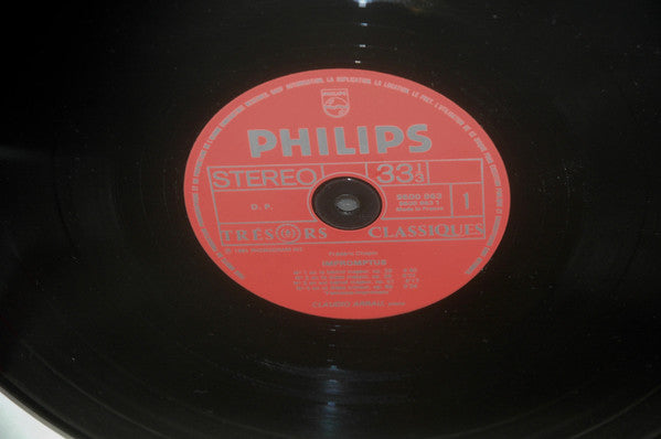 Frédéric Chopin, Claudio Arrau : 4 Impromptus . Barcarolle . 5 Valses (LP)