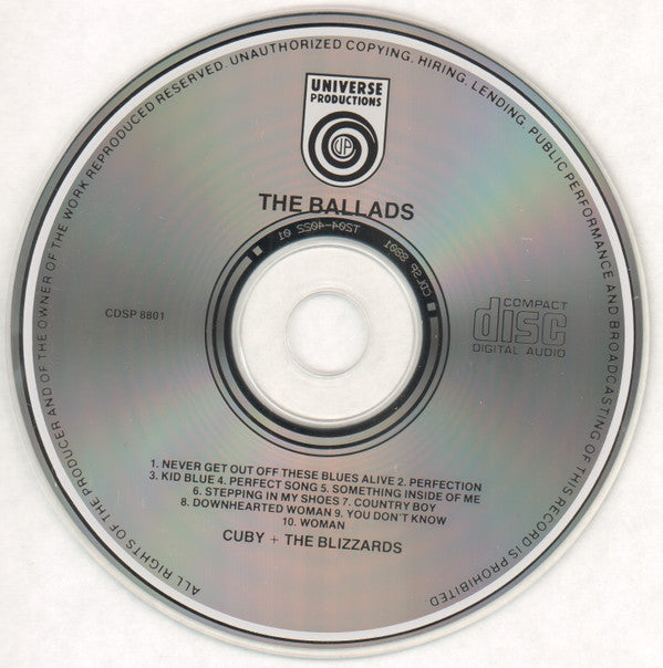 Cuby + Blizzards : The Ballads (CD, Comp)