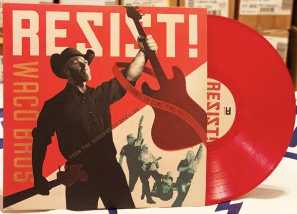 The Waco Brothers : Resist! (LP, Comp, Red)