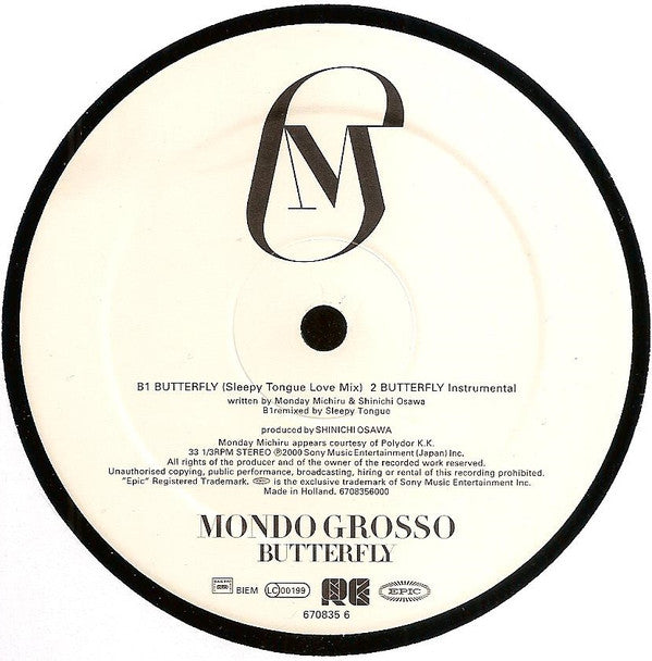 Mondo Grosso : Butterfly (12")