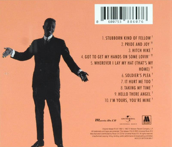 Marvin Gaye : That Stubborn Kinda Fellow (CD, Album, RE)