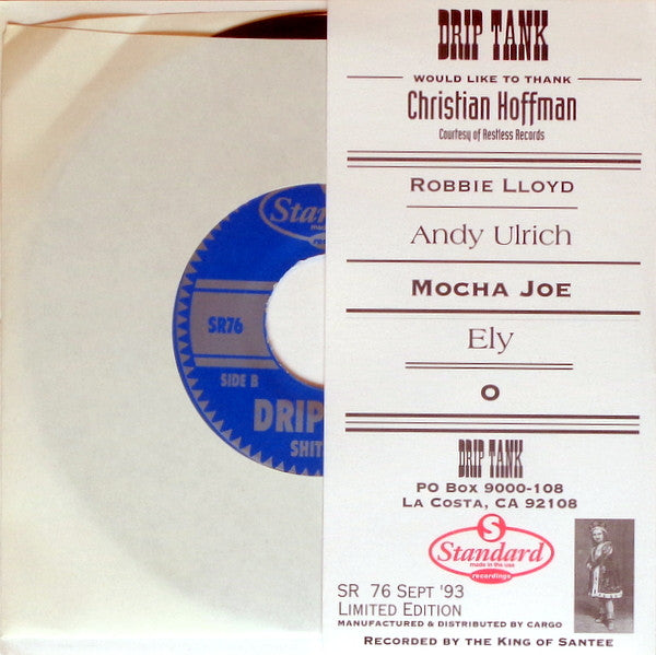 Drip Tank : Motherlode / Shithouse (7", Ltd)