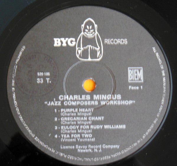 Charles Mingus : Jazz Composers Workshop (LP, Album, RE, gat)