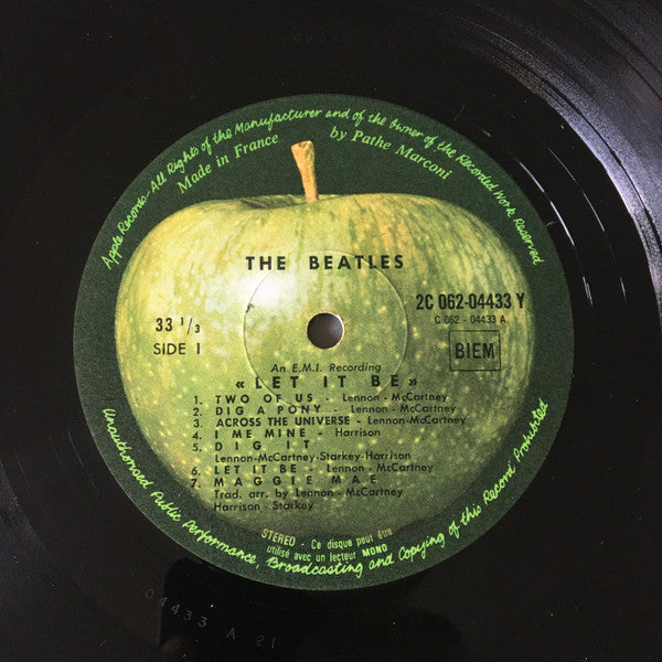 The Beatles : Let It Be (LP, Album, RE)