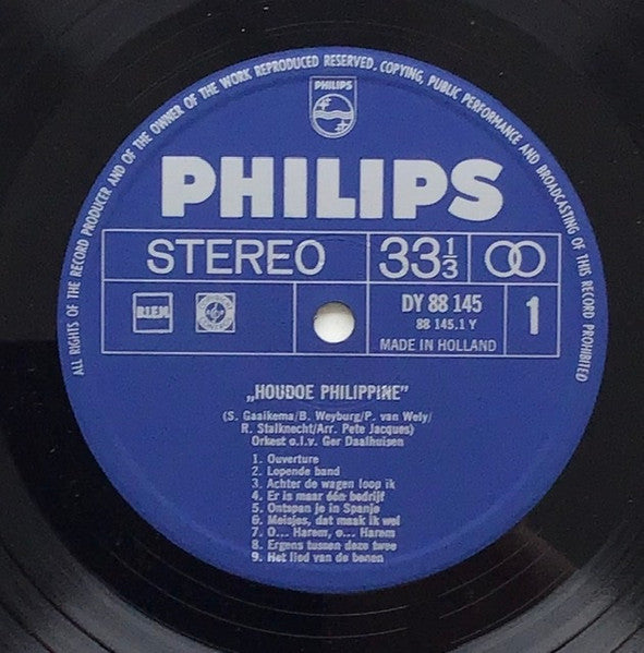 Various : Houdoe Philippine (LP, Album)