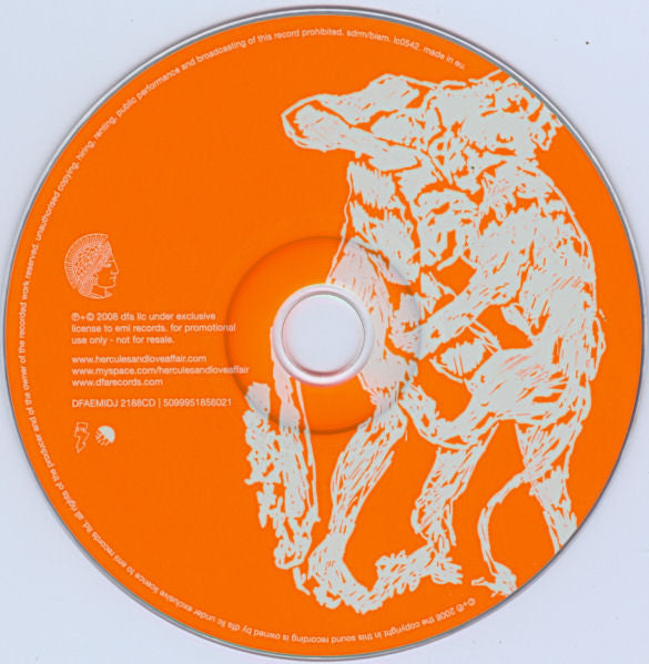 Hercules & Love Affair : Hercules And Love Affair (CD, Album, Promo, Car)