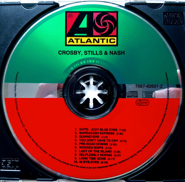Crosby, Stills & Nash : Crosby, Stills & Nash (CD, Album, RE, RM)
