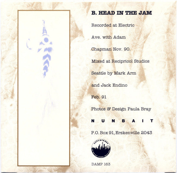 Nunbait : Nowhere Fast (7", Single, Cle)