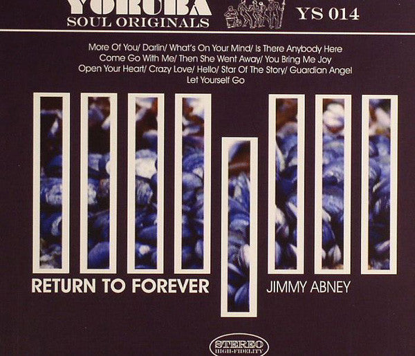 Jimmy Abney : Return To Forever (CD, Album)