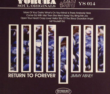 Jimmy Abney : Return To Forever (CD, Album)